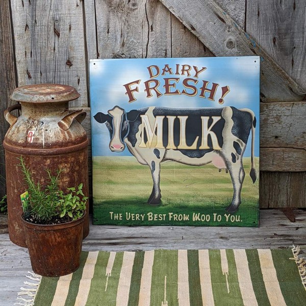 Affiche Dary Fresh Milk grand format 